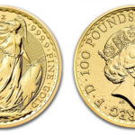 золотая инвест. монета Британия, Великобритания